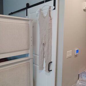 NEW SMALL JoyLab Women's Textured Bodysuit "Silver"